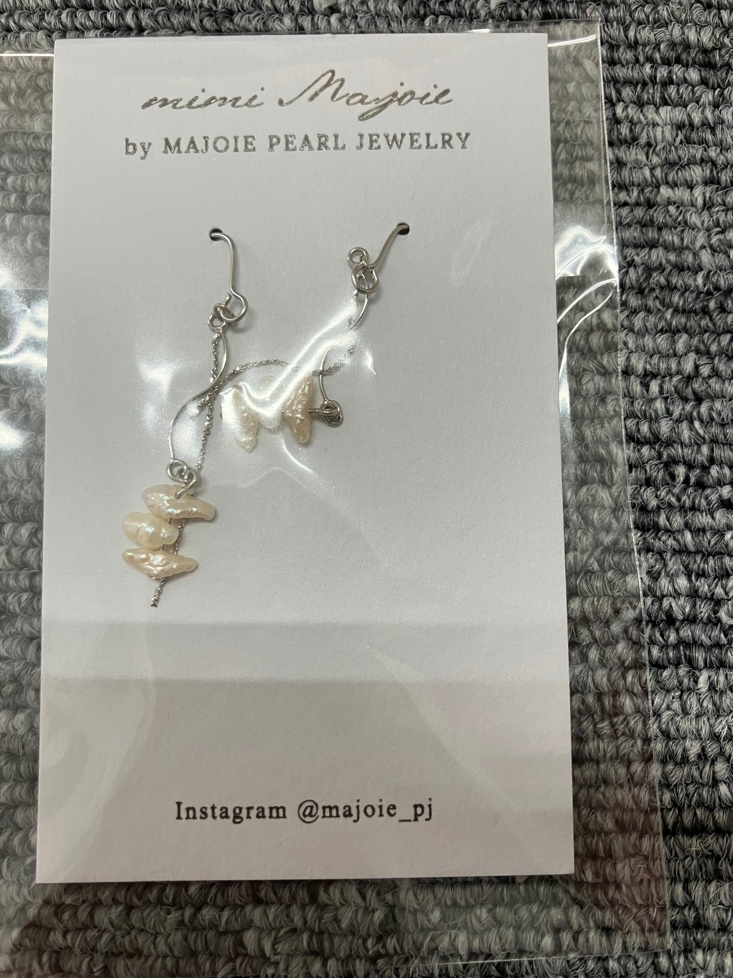 Stainless Earrings – Rice Side ×3