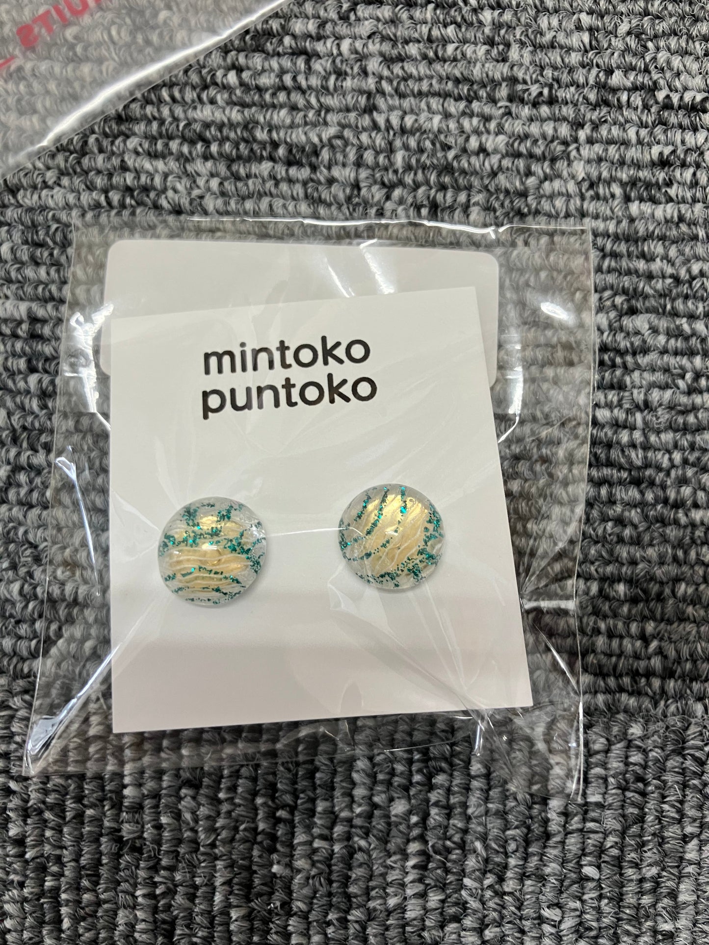 Japanese Pattern Fabric Earrings