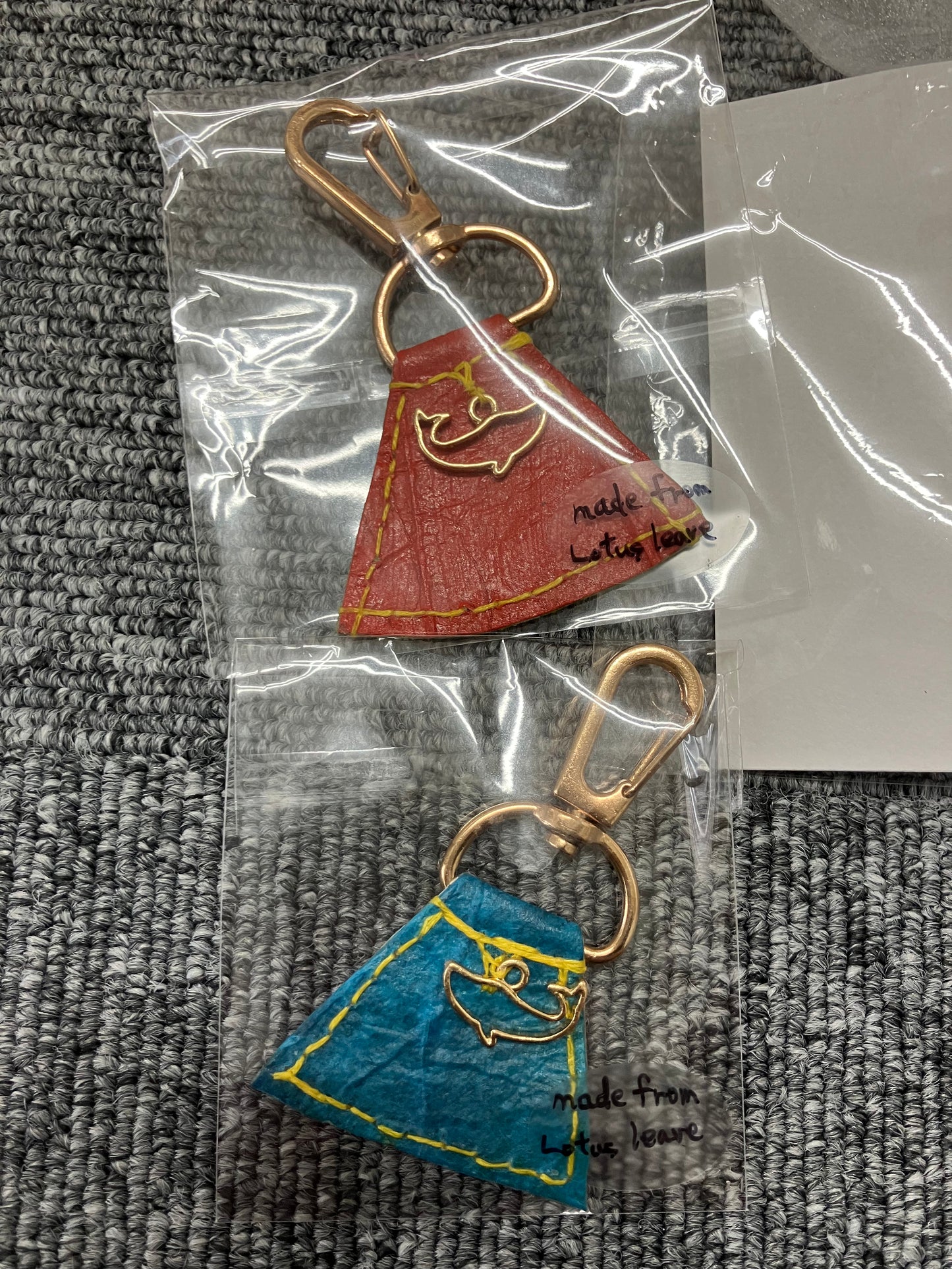 Lotus Leaf Keychain