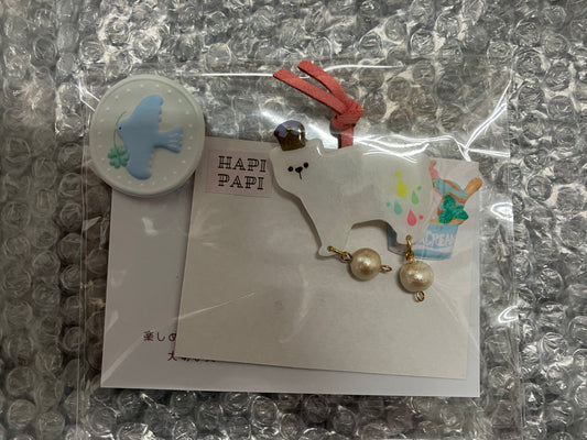 Colorful Polar Bear King (Brooch)