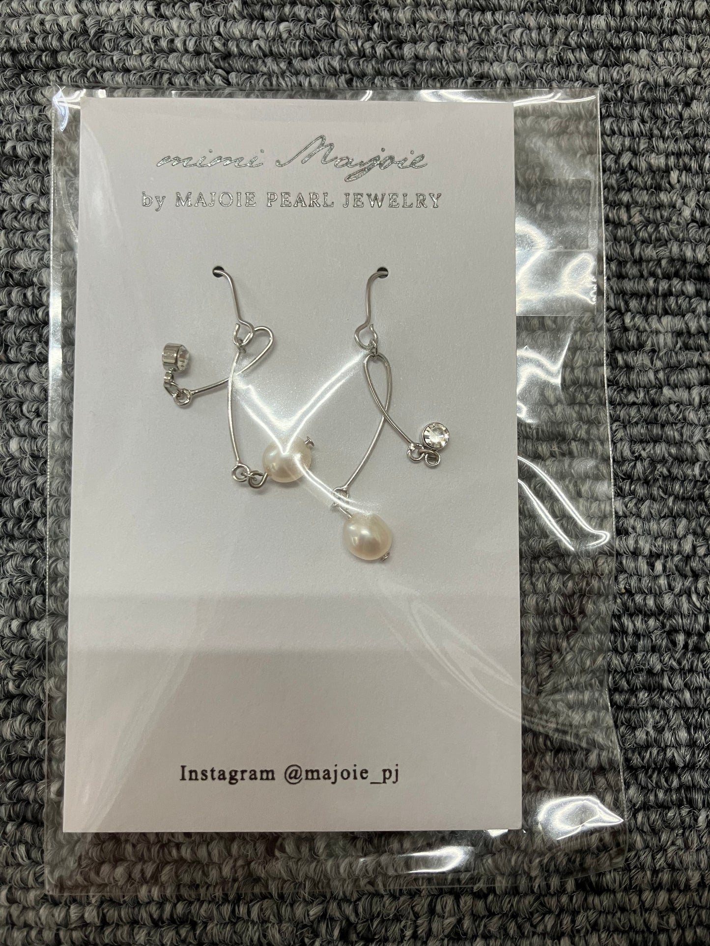Stainless Earrings – Crystal