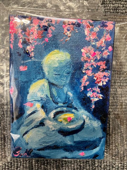 Water Mirror – Oil Painting