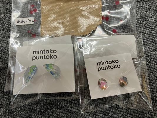 Watercolor Earrings