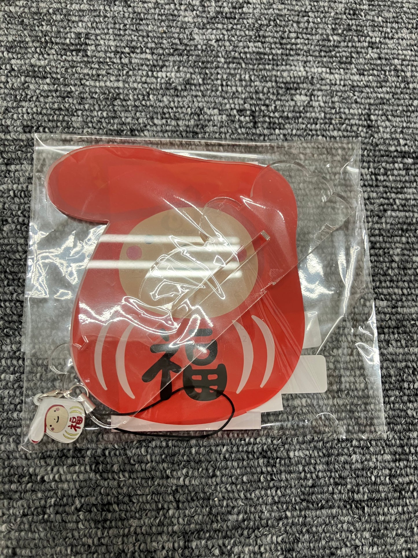 Pompadour Daruma Acrylic Stand (Large)